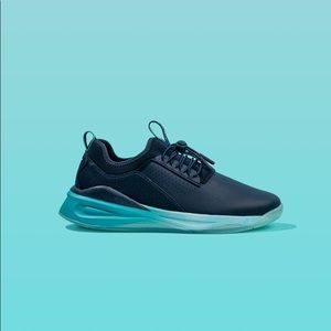 New Aqua Blue Clove Shoes & Pink Compression Socks